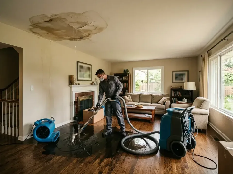 attic-pipe-burst-ceiling-drip-008 — frequently asked questions, Water Damage Restoration & Carpet Care in Tracyton, WA